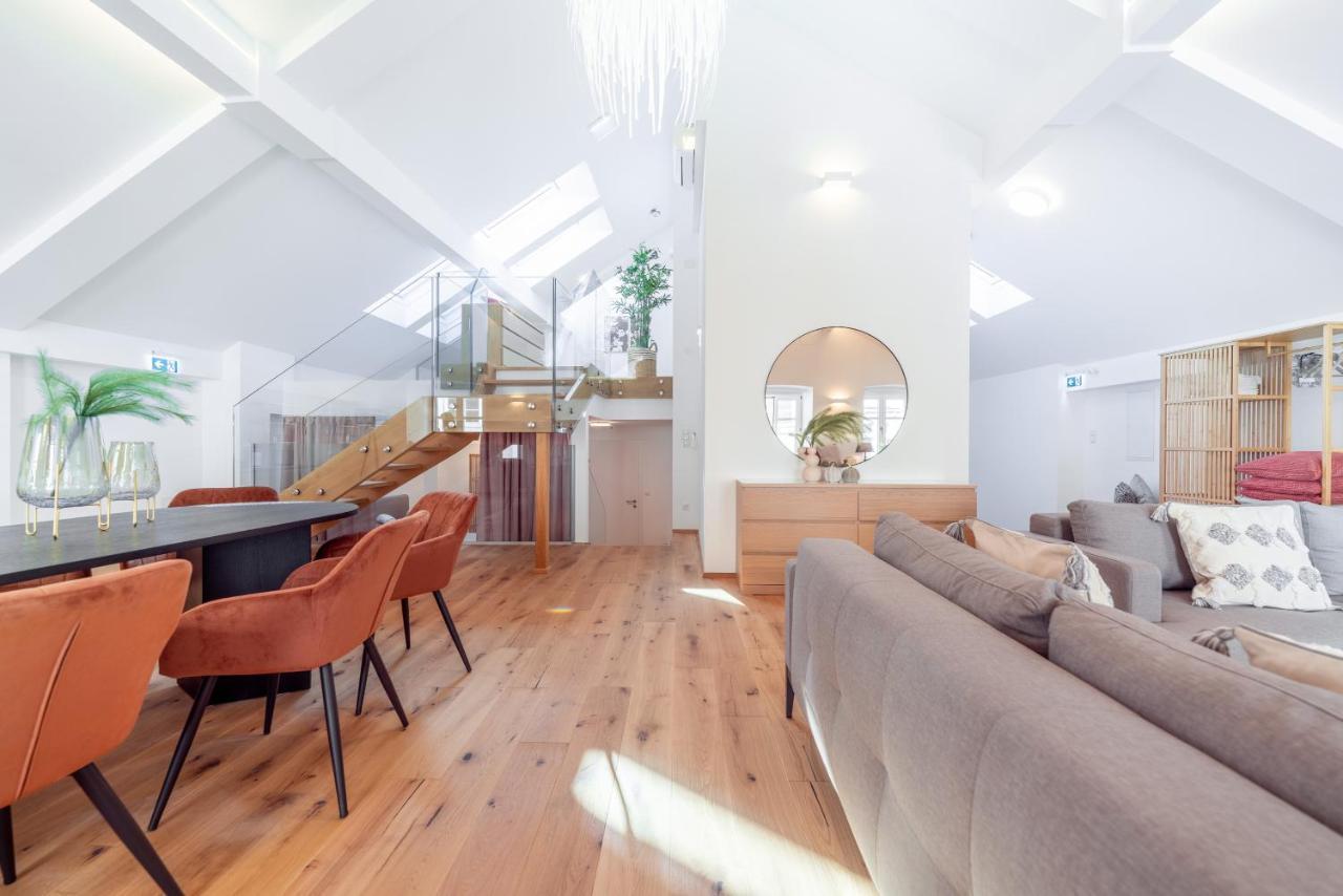 Penthouse Maxfux Direkt In Der Fussgaengerzone 130M2 Leilighet Krems an der Donau Eksteriør bilde