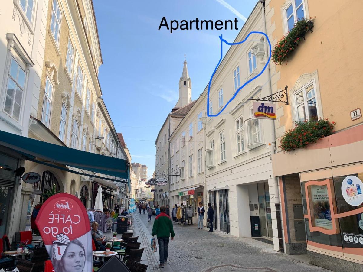 Penthouse Maxfux Direkt In Der Fussgaengerzone 130M2 Leilighet Krems an der Donau Eksteriør bilde