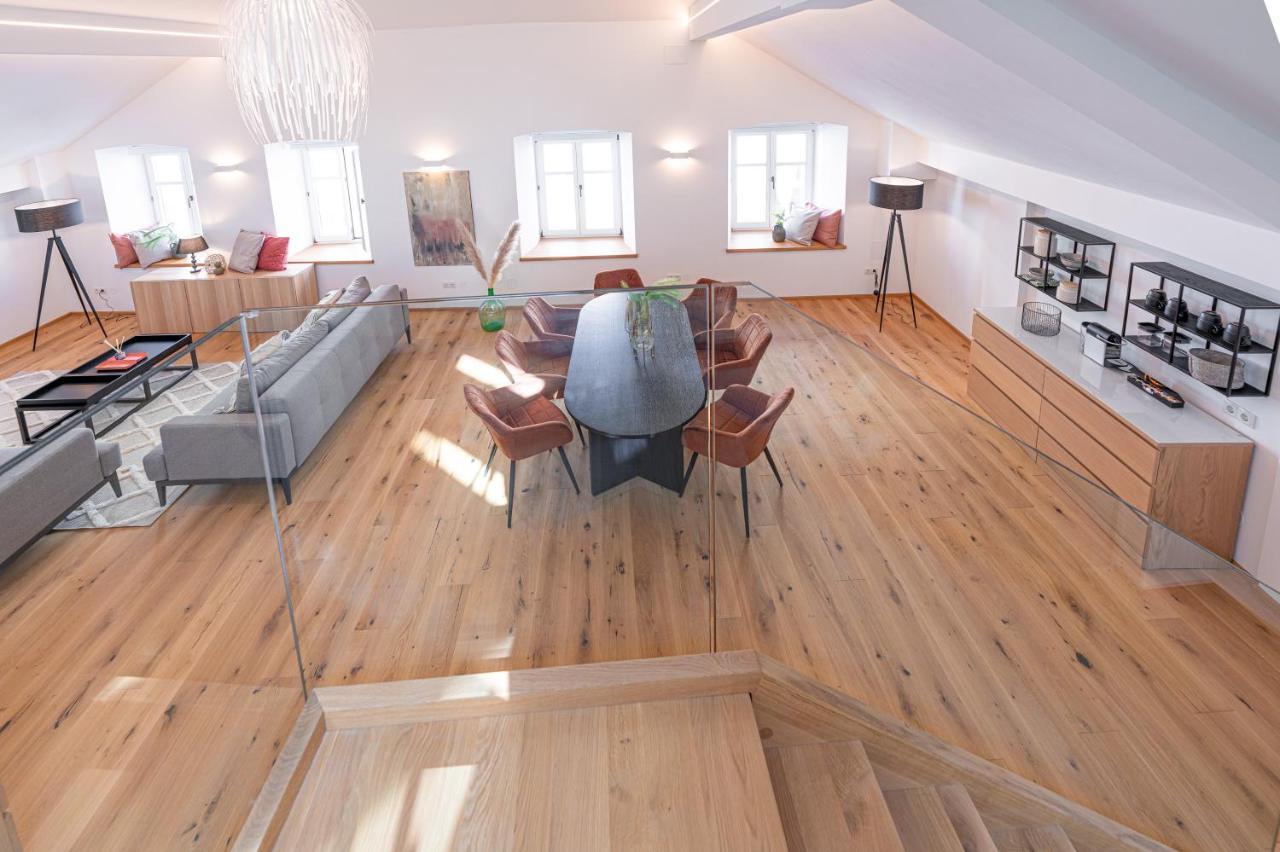 Penthouse Maxfux Direkt In Der Fussgaengerzone 130M2 Leilighet Krems an der Donau Eksteriør bilde